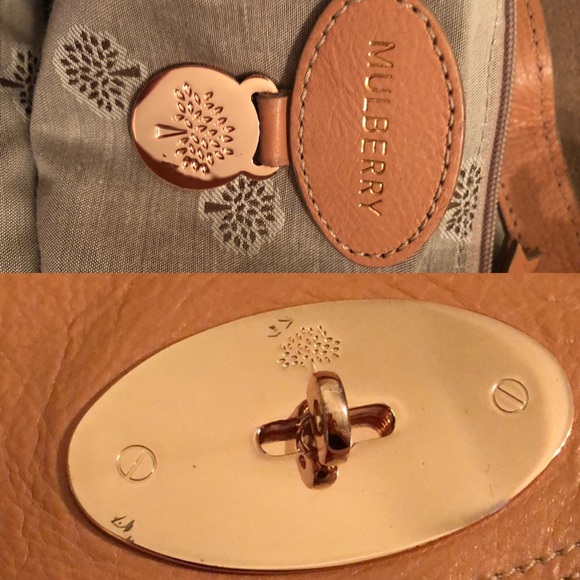 Mulberry ALEXA  satchel w/ Rose gold hardware - Picture 7 of 8